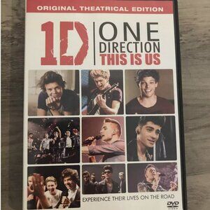 One Direction This Is Us DVD